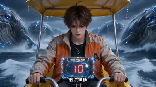 全民海洋求生,我在海上送外卖 《全民海洋求生,我在海上送外卖》短剧封面