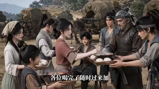 穿成私奔夫妇长女,我摆摊养全家第二季 《穿成私奔夫妇长女,我摆摊养全家第二季》短剧封面