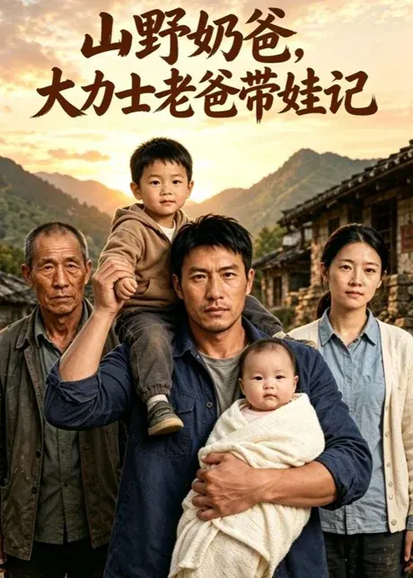 山野奶爸,大力士老爸带娃记 《山野奶爸,大力士老爸带娃记》短剧封面