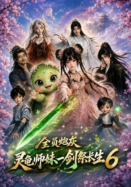 全员炮灰,灵龟师妹一剑祭长生6 《全员炮灰,灵龟师妹一剑祭长生6》短剧封面