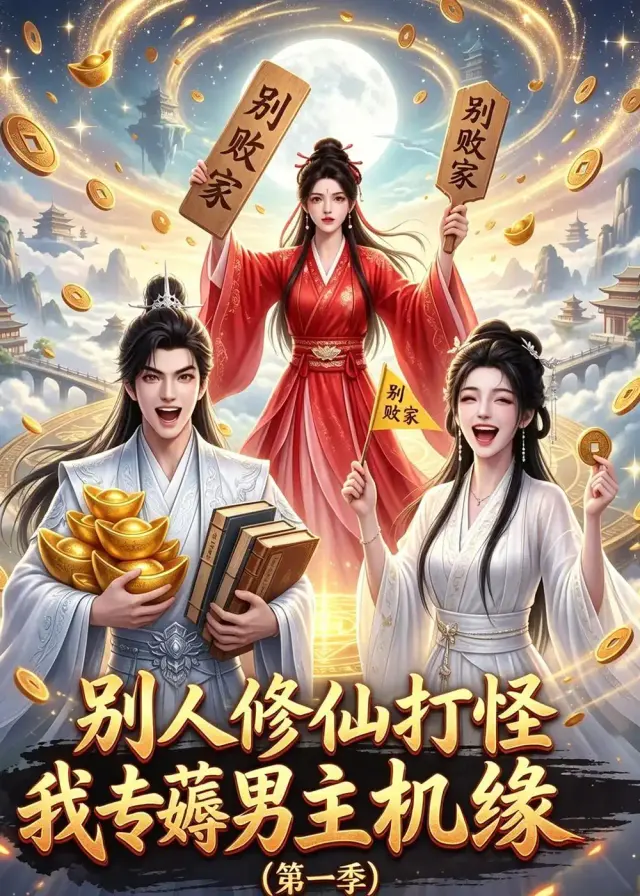 别人修仙打怪我专薅男主机缘(第一季) 《别人修仙打怪我专薅男主机缘(第一季)》短剧封面