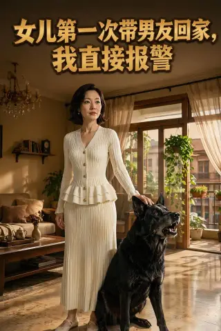 《女儿第一次带男友回家，我直接报警（56集）AI短剧（夸克网盘）》短剧封面