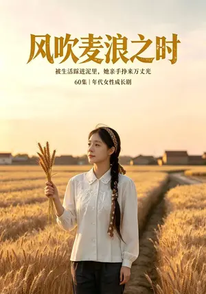 《风吹麦浪之时（60集）张梦薇&范修军（夸克网盘）》短剧封面