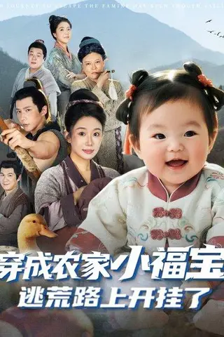 《穿成农家小福宝逃荒路上开挂了》短剧封面