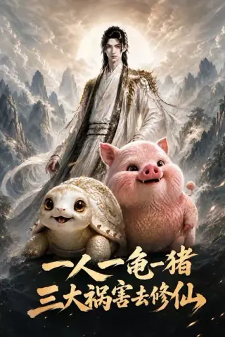 《一人一龟一猪，三大祸害去修仙（169集）（夸克网盘）》短剧封面