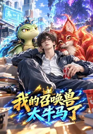 《我的召唤兽太牛马了（75集）（夸克网盘）》短剧封面