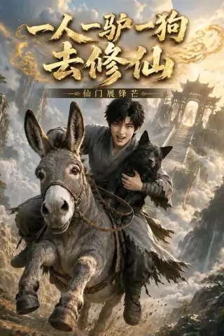 《一人一驴一狗去修仙（143集）（夸克网盘）》短剧封面