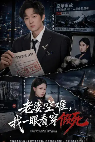 《老婆空难，我一眼看穿假死（80集）文烨＆杨敬晶（夸克网盘）》短剧封面