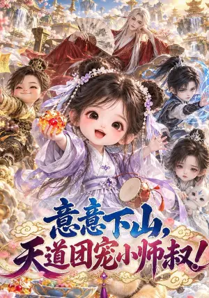《意意下山，天道团宠小师叔！（398集）（夸克网盘）》短剧封面