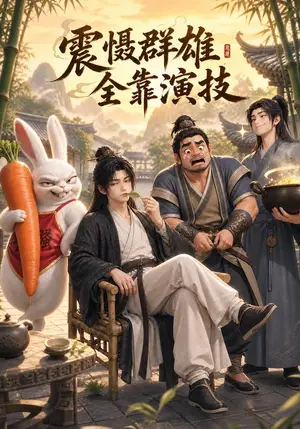 《震慑群雄全靠演技（91集）（夸克网盘）》短剧封面