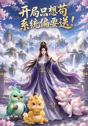 《开局只想苟系统偏要送！（102集）（夸克网盘）》短剧封面