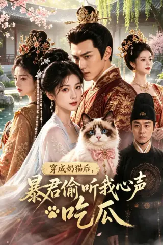 《穿成奶猫后，暴君偷听我心声吃瓜（40集）（夸克网盘）》短剧封面