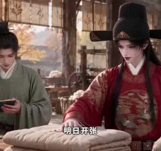 《上青云4：手拿名臣系统，我在古代女扮男装（200集）（夸克网盘）》短剧封面