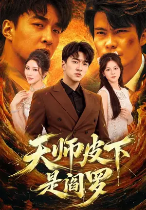 《天师皮下是阎罗（64集）王必可&梁思佳（夸克网盘）》短剧封面