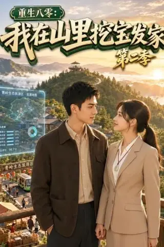 《重生八零：我在山里挖宝发家第二季（82集）（百度网盘）》短剧封面
