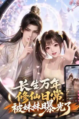《长生万年，修仙日常被妹妹曝光了（87集）（夸克网盘）》短剧封面