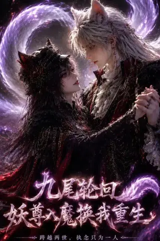 《九尾轮回：妖尊入魔换我重生（46集）（夸克网盘）》短剧封面