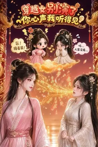 《穿越女别演了，你心声我听得见（72集）（夸克网盘）》短剧封面
