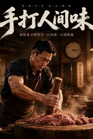 《手打人间味（54集）Ai短剧（百度网盘）》短剧封面