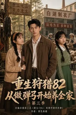 《重生狩猎82从做弹弓开始养全家第三季（98集）（夸克网盘）》短剧封面