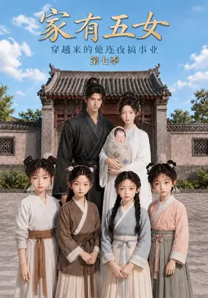 《家有五女，穿越来的他连夜搞事业第七季（152集）（夸克网盘）》短剧封面
