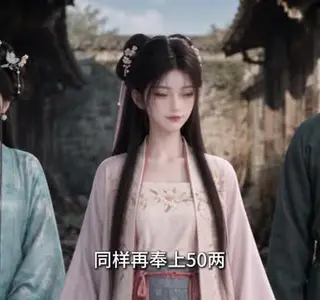 《全家穿越，空间瓜果撑荒年（346集）（夸克网盘）》短剧封面