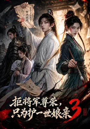 《拒将军荣尊，只为护一世娘亲3（101集）（夸克网盘）》短剧封面
