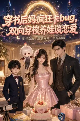 《穿书后妈疯狂卡bug，双向穿梭养娃谈恋爱（40集）（夸克网盘）》短剧封面