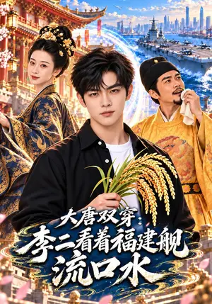 《大唐双穿，李二看着福建舰流口水（75集）（夸克网盘）》短剧封面
