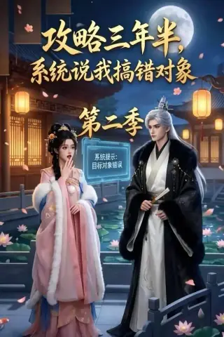 《攻略三年半，系统说我搞错对象第二季（50集）（夸克网盘）》短剧封面