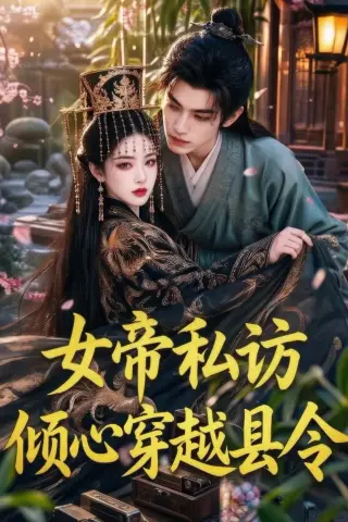 《女帝私访倾心穿越县令（64集）（夸克网盘）》短剧封面