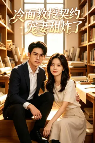 《冷面教授契约宠妻甜炸了（28集）（夸克网盘）》短剧封面