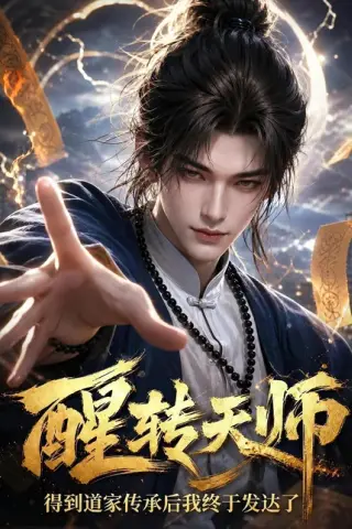 《醒转天师：得到道家传承后我终于发达了（68集）（百度网盘）》短剧封面