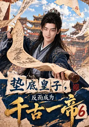 《垫底皇子，反而成为千古一帝6（122集）（夸克网盘）》短剧封面