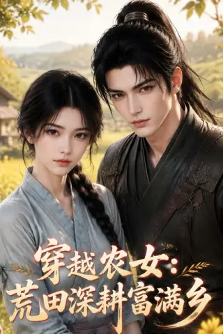《穿越农女：荒田深耕富满乡（51集）AI短剧（百度网盘）》短剧封面