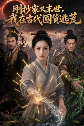 《刚抄家又末世，我在古代囤货逃荒（82集）（夸克网盘）》短剧封面