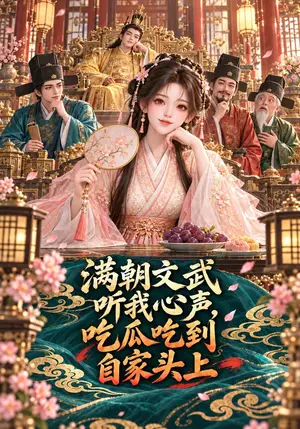 《满朝文武听我心声，吃瓜吃到自家头上（120集）（夸克网盘）》短剧封面