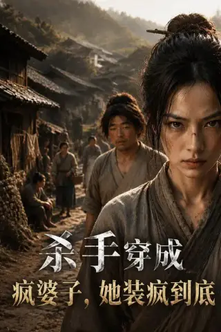 《杀手穿成疯婆子，她装疯到底（76集）（夸克网盘）》短剧封面