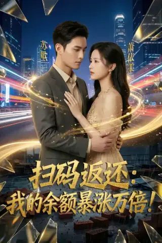 《扫码返还：我的余额暴涨万倍（127集）》短剧封面