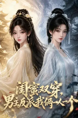 《闺蜜双穿，男主反派我俩一人一个（83集）（夸克网盘）》短剧封面