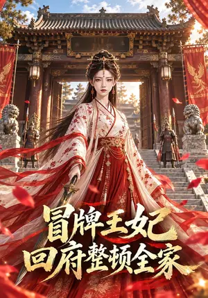 《冒牌王妃回府整顿全家（70集）（夸克网盘）》短剧封面