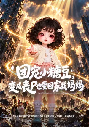 《团宠小糖豆，变成丧尸也要回家找妈妈（60集）（夸克网盘）》短剧封面