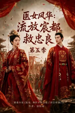 《医女风华：流放宸都救忠良 第五季（91集）AI短剧（百度网盘）》短剧封面
