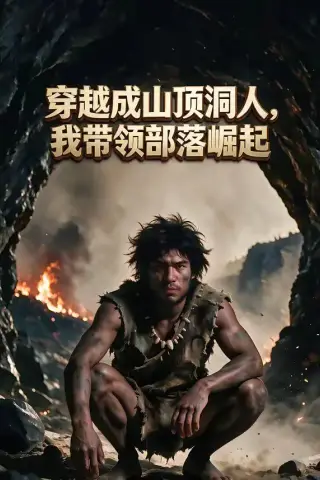 《穿越成山顶洞人，我带领部落崛起（21集）（夸克网盘）》短剧封面
