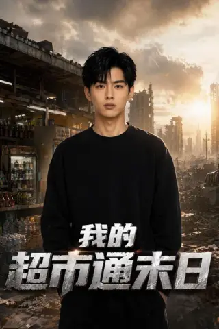 《我的超市通末日（36集）AI短剧（百度网盘）》短剧封面