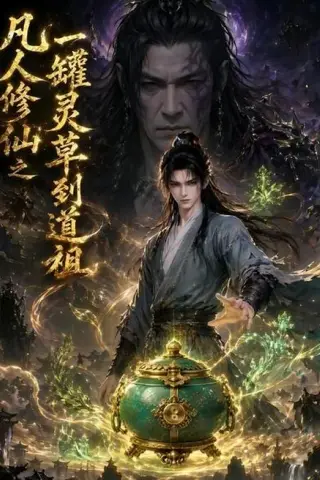 《凡人修仙之一罐灵草到道祖（64集）（百度网盘）》短剧封面