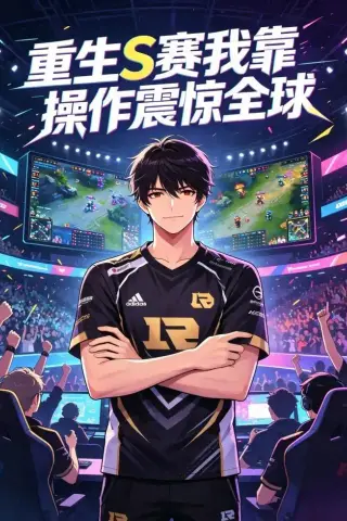 《重生S赛我靠操作震惊全球（47集）动漫（夸克网盘）》短剧封面