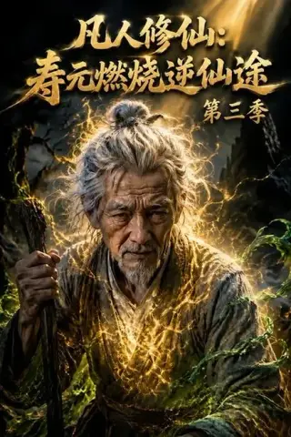 《凡人修仙：寿元燃烧逆仙途第三季（80集）（百度网盘）》短剧封面