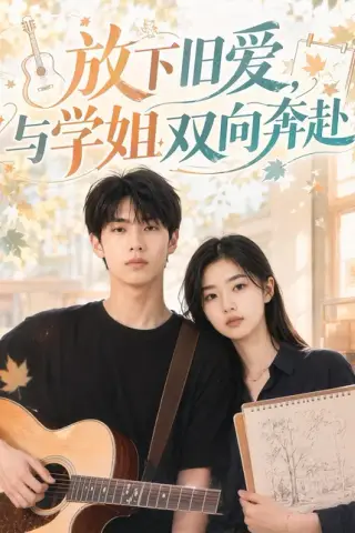 《放下旧爱，与学姐双向奔赴（107集）（百度网盘）》短剧封面
