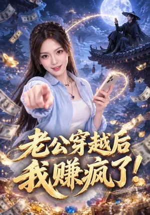 《老公穿越后我赚疯了！（60集）王若妍&李晓迈（夸克网盘）》短剧封面